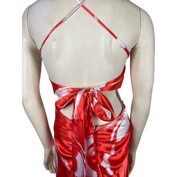 B. Smart Satin Formal Prom Dress Gown 3 Juniors XS S - Picture 13 of 16